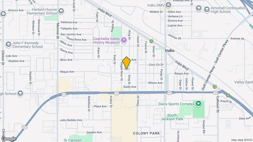 45565 King St Mapa y Detalles de la Ubicación