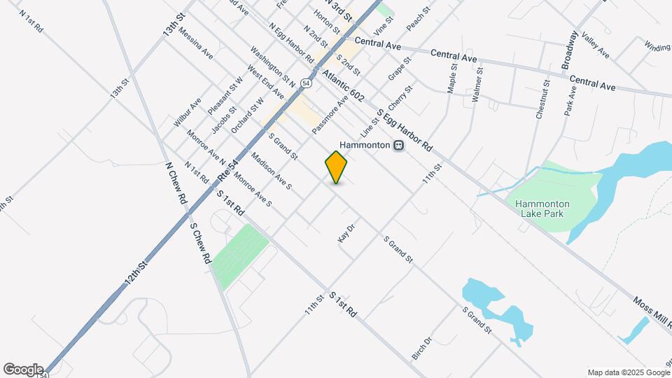 223 S Grand St Map and Location Details