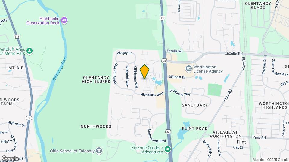 8330 Bruntsfield Rd Map and Location Details