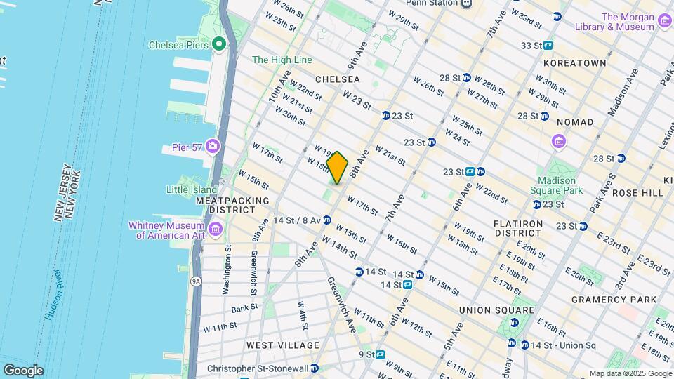 301 West 17th Street Map and Location Details
