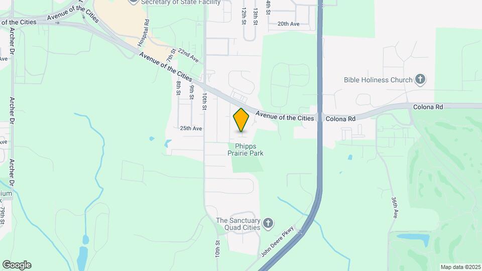 2422 13th St Map and Location Details