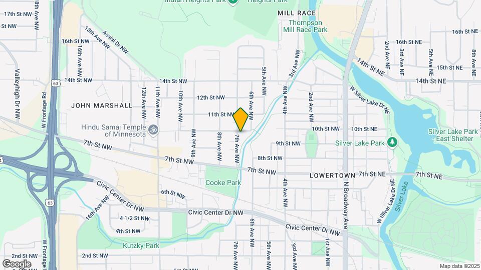 928 7th Ave NW Map and Location Details