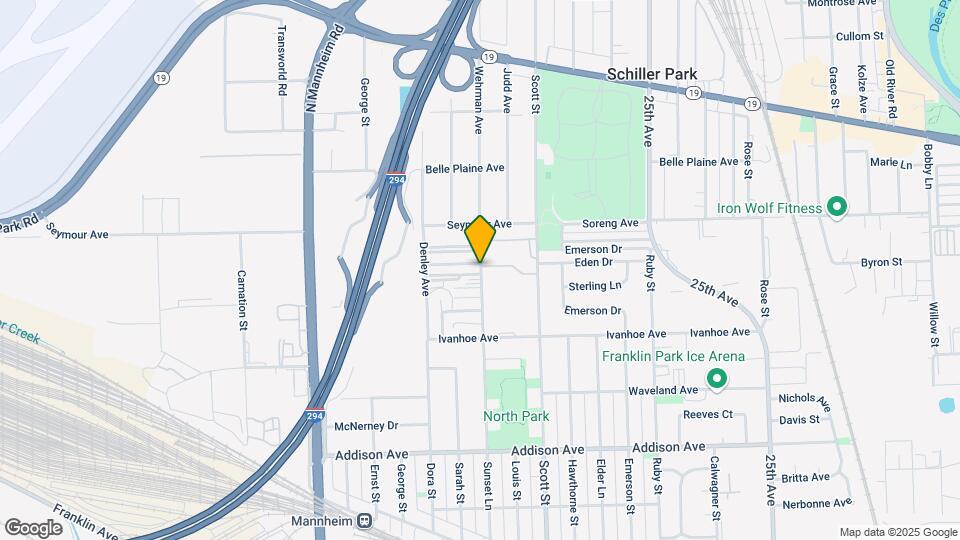3918 Wehrman Ave Map and Location Details