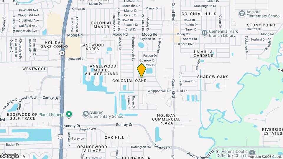 3101 Matchlock Dr Map and Location Details