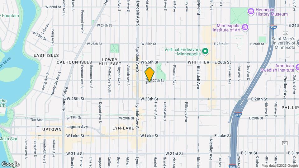 2707 Garfield Ave Map and Location Details