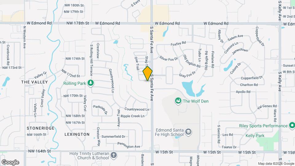 2312 Frisco Way Map and Location Details