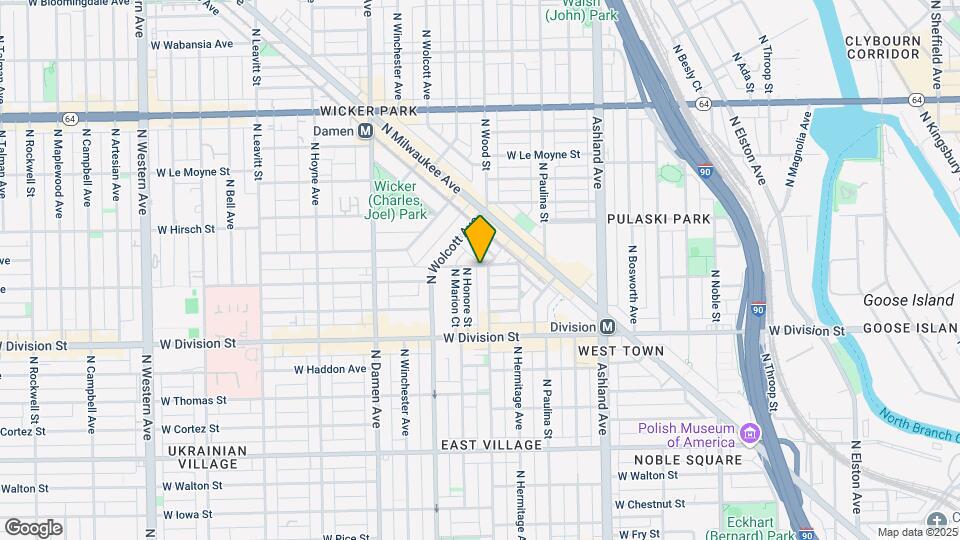 1807 W Ellen St Map and Location Details