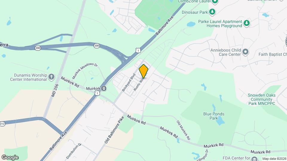 12625 Rustic Rock Ln Map and Location Details