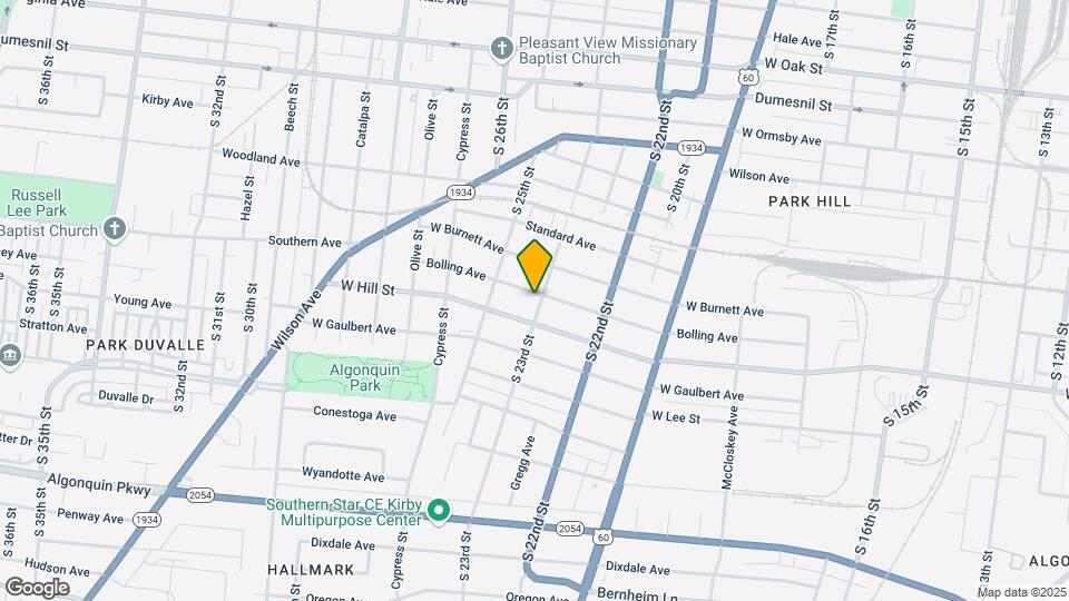 2302 Bolling Ave Map and Location Details