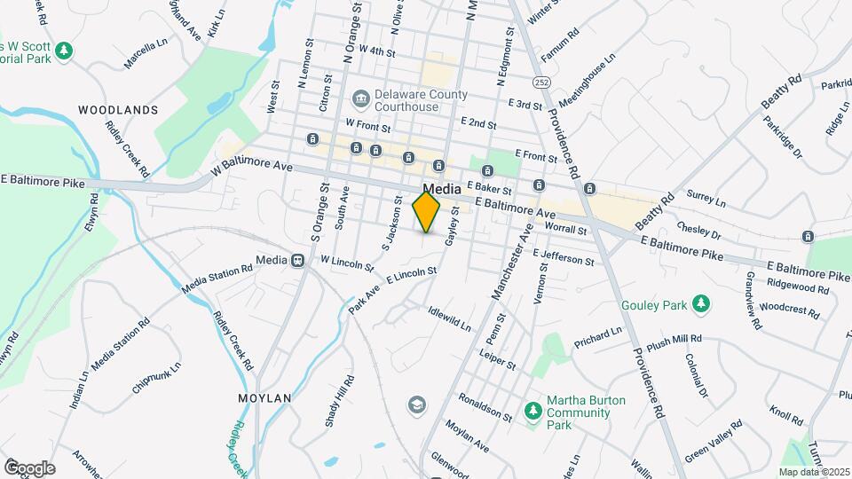 40 E Jefferson St Mapa y Detalles de la Ubicación