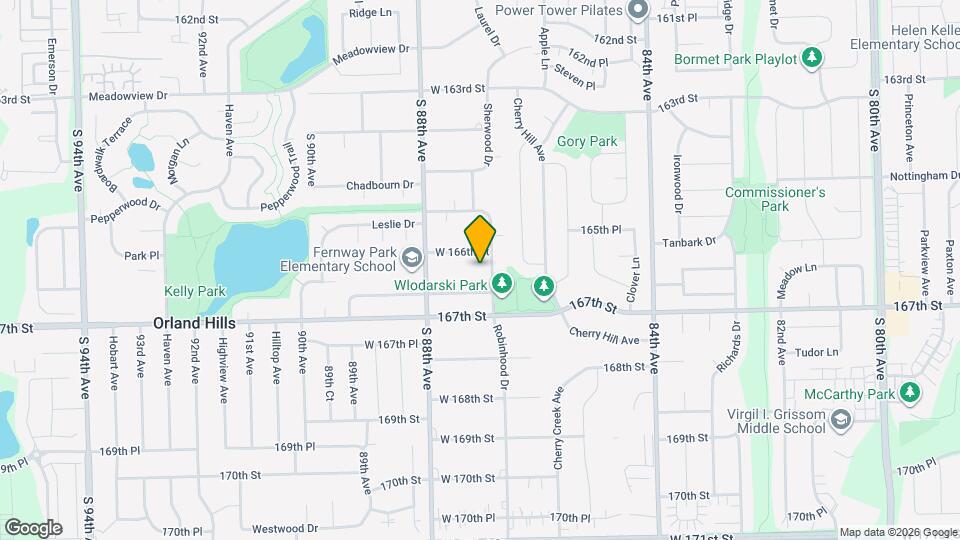 16610 Robinhood Dr Map and Location Details