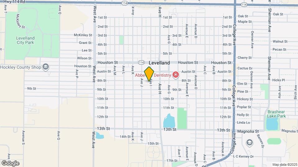 804 Ave I Map and Location Details