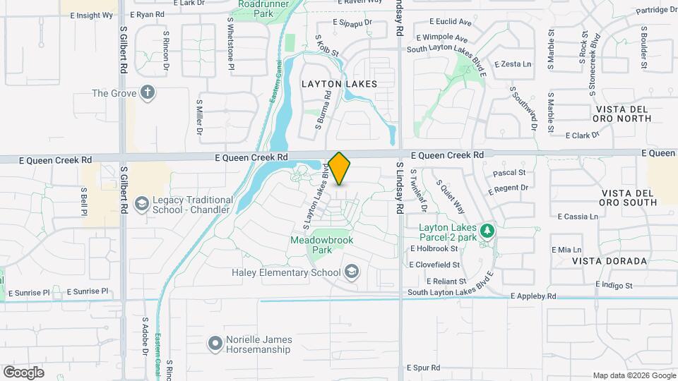 3115 S Magnolia Ln Map and Location Details