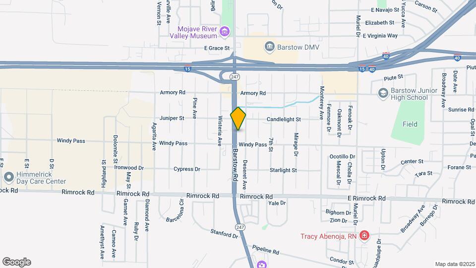 1151 Barstow Rd Map and Location Details