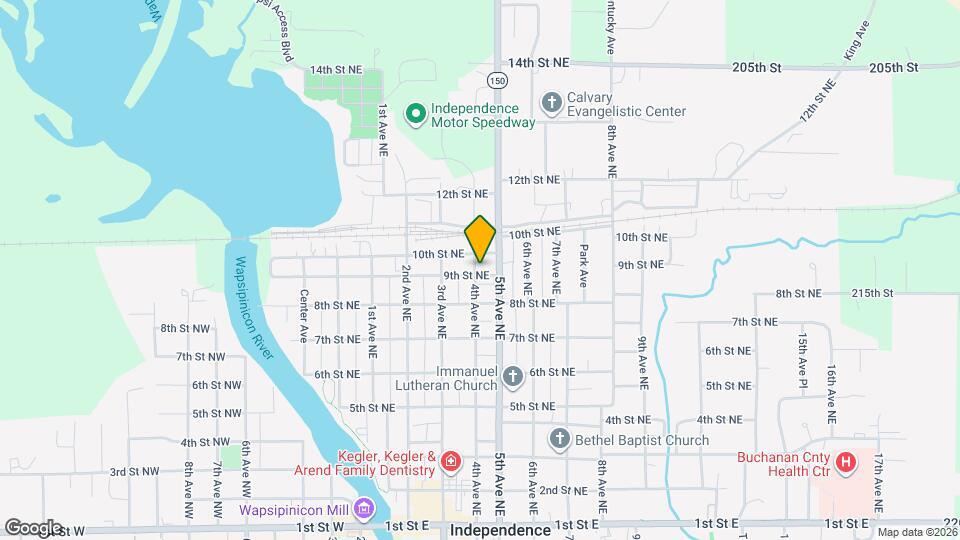 900 4th Ave NE Map and Location Details