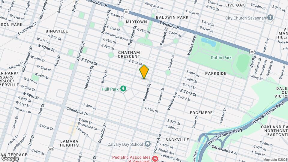 525 E 52nd St Map and Location Details