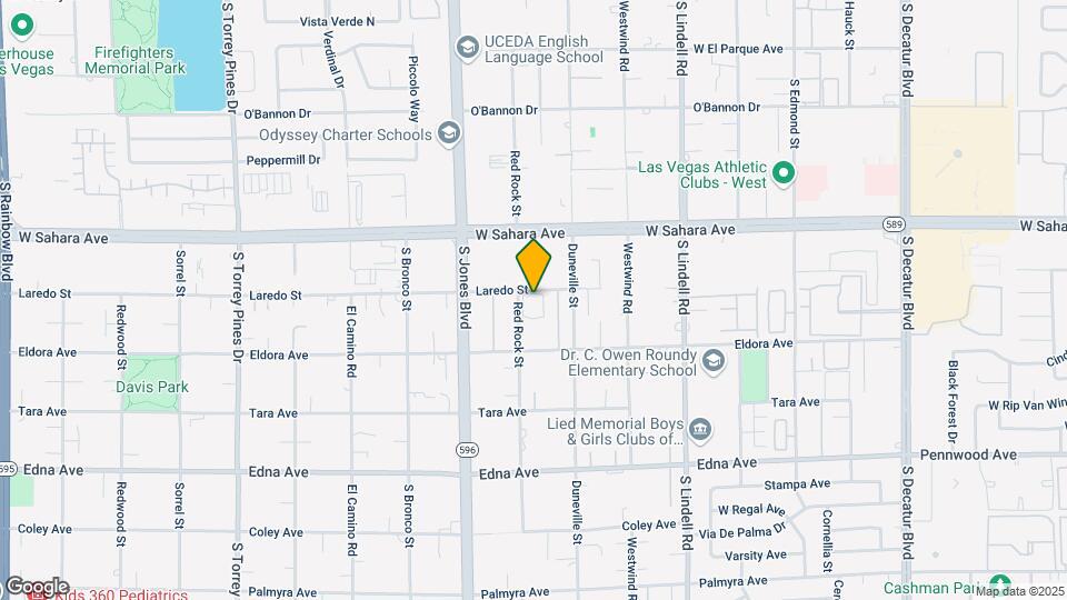 5931 Laredo St Map and Location Details