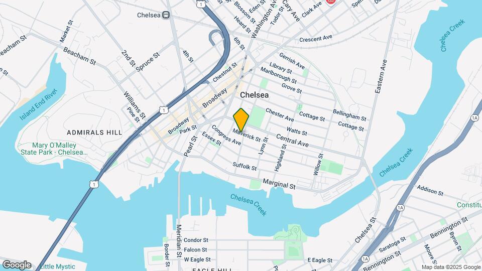 68-70 Shawmut St Mapa y Detalles de la Ubicación