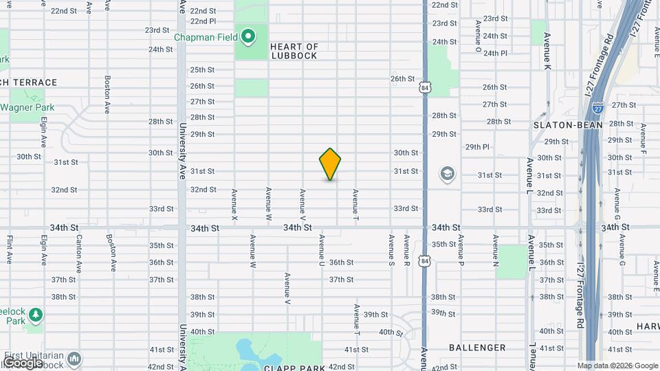 2106 32nd St Map and Location Details