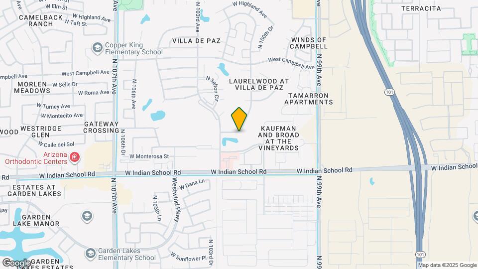 4227 N 101st Ave Mapa y Detalles de la Ubicación