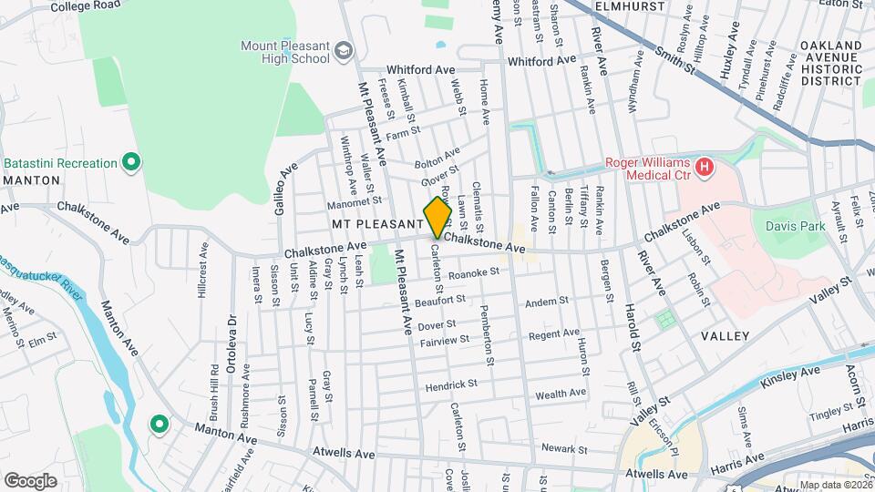 14 Carleton St, Unit 14 Carleton Map and Location Details