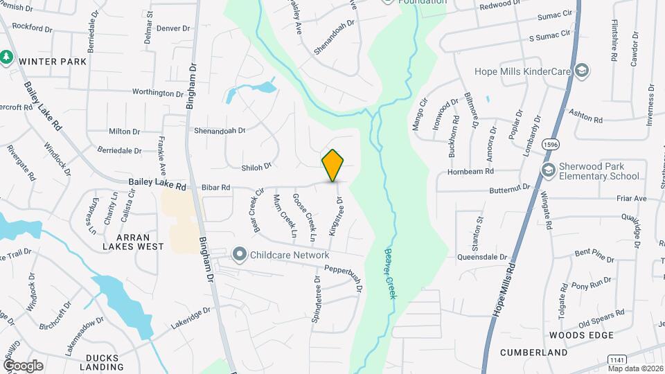 5723 Kingstree Dr Map and Location Details