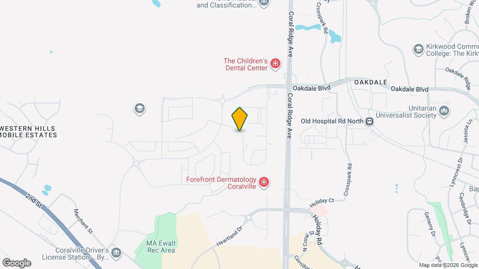 2890 Coral Ct Map and Location Details