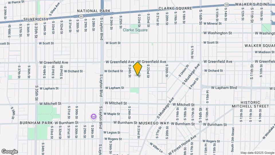 1531 S 23rd St Map and Location Details