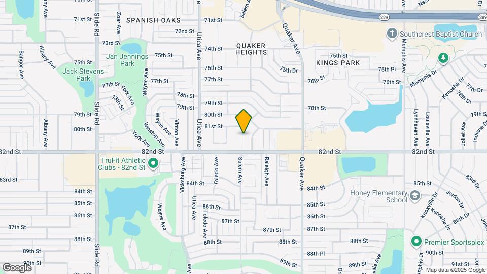 8107 Salem Ave Map and Location Details