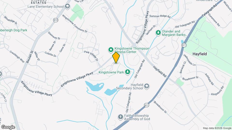 7503 Ashby Ln, Unit I Map and Location Details