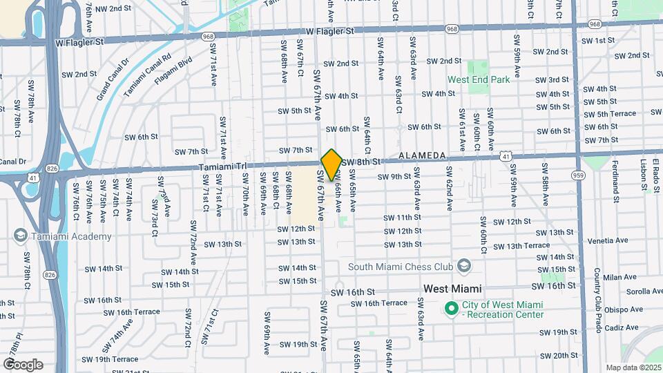 950 SW 66th Ave Map and Location Details