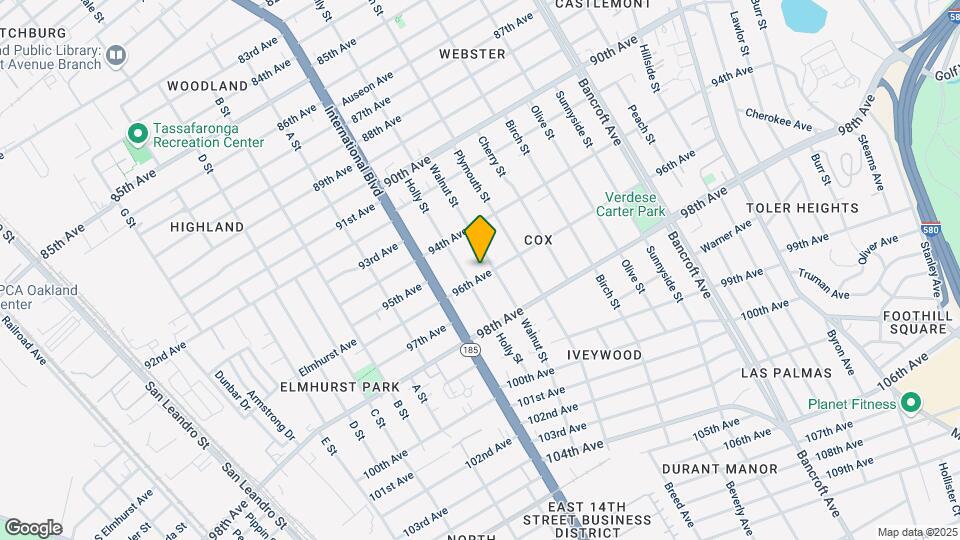 1525 96th Ave Map and Location Details