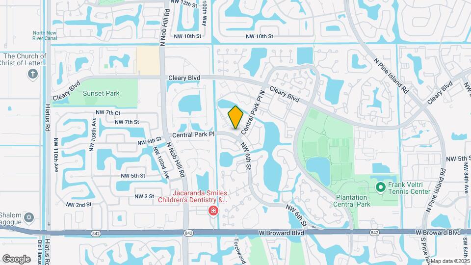 9880 NW 6th Ct Map and Location Details
