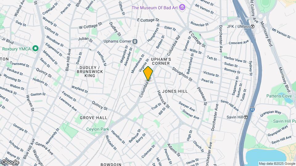 505 Columbia Rd, Unit 1 Map and Location Details
