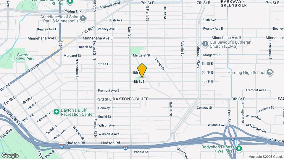 1095 4th St E Map and Location Details