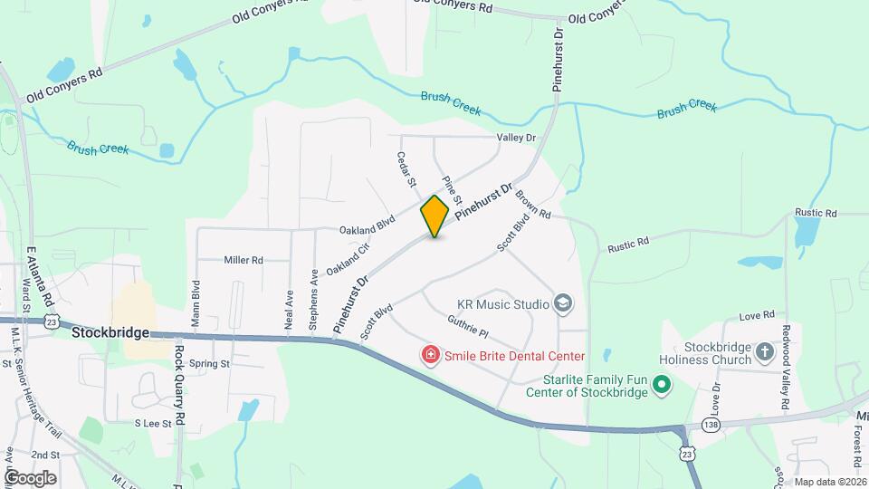 200 Pinehurst Dr Map and Location Details