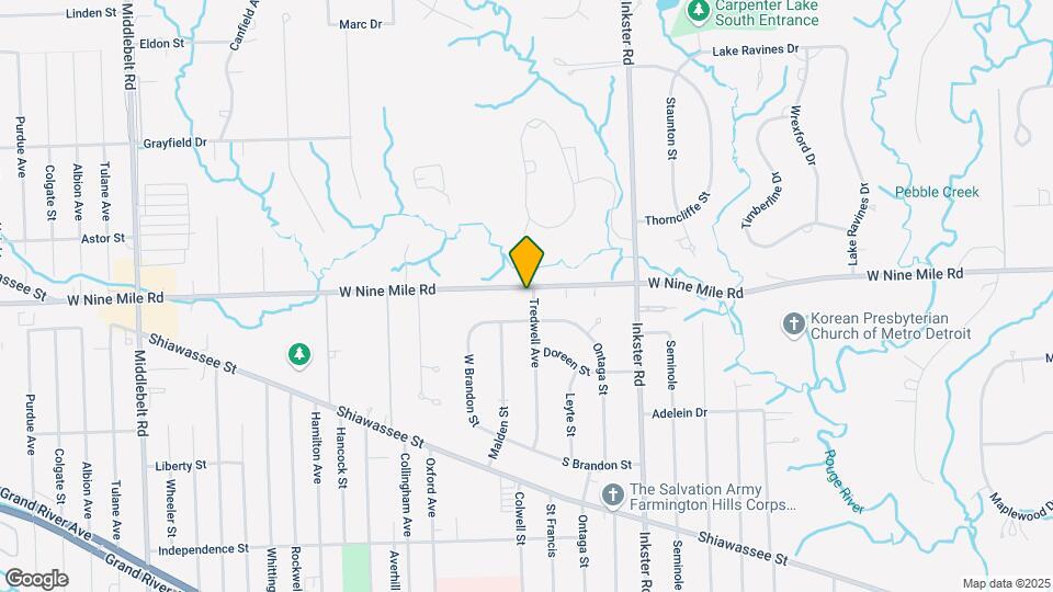 22355 Tredwell Ave Map and Location Details