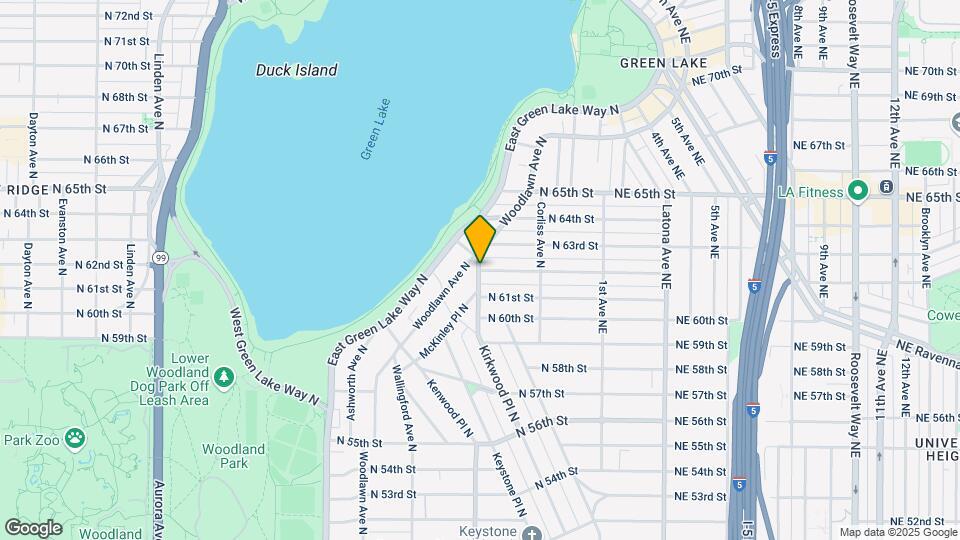 6206 Meridian Ave N Mapa y Detalles de la Ubicación