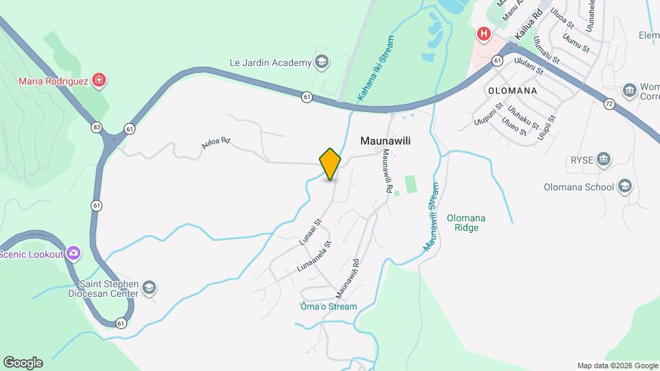 1023 Lunaai St Map and Location Details