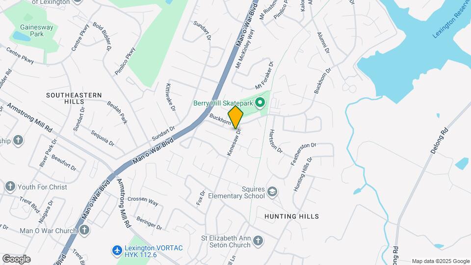 3309 Kenesaw Dr Map and Location Details