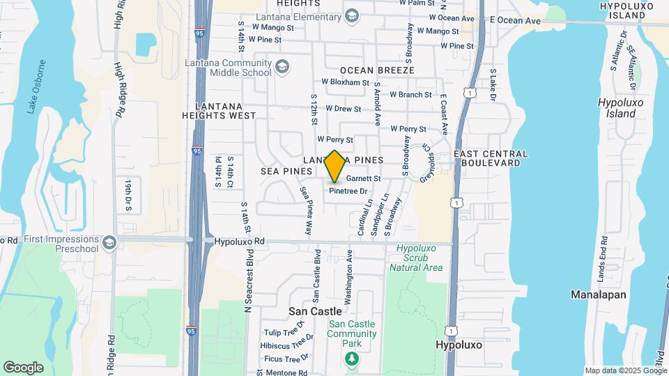 1125 Pinetree Dr-Unit -Apt. 2 Mapa y Detalles de la Ubicación