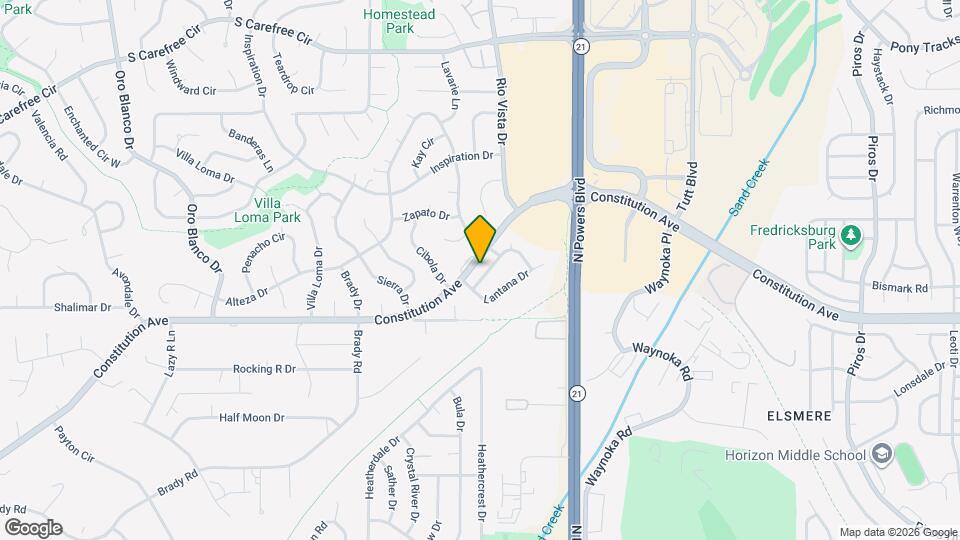 5550 Lantana Cir Map and Location Details