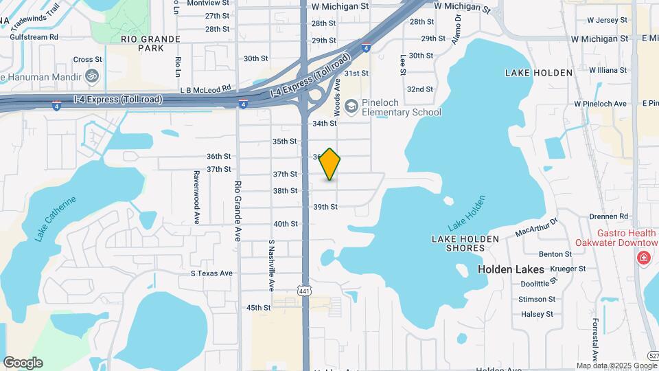1203 38th St Map and Location Details