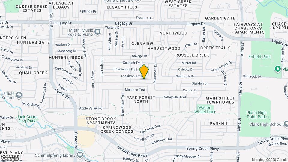 1609 Cumberland Trail Map and Location Details