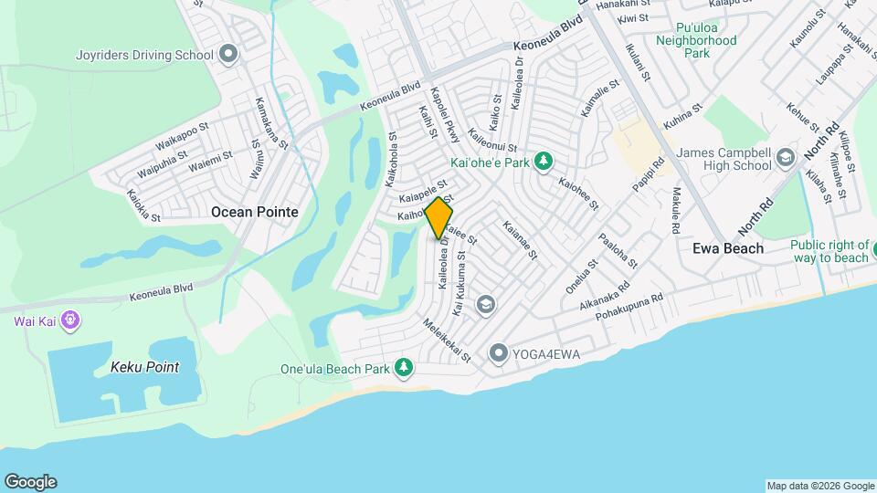 91-1240-1240 Kaileolea Dr Map and Location Details