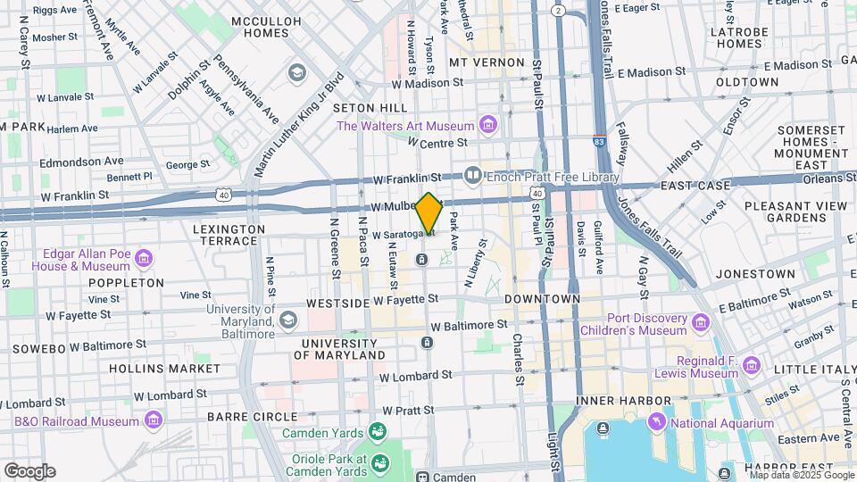 229 N Howard St-Unit -200 Map and Location Details