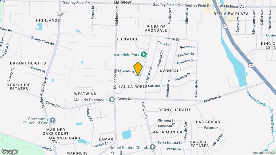5675 Vestavia Ln Map and Location Details