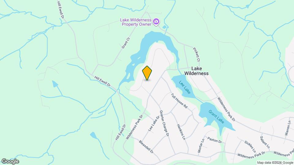 12820 Lake Wilderness Ln Map and Location Details