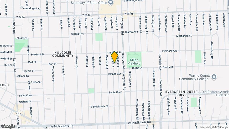 18182 Heyden St Map and Location Details