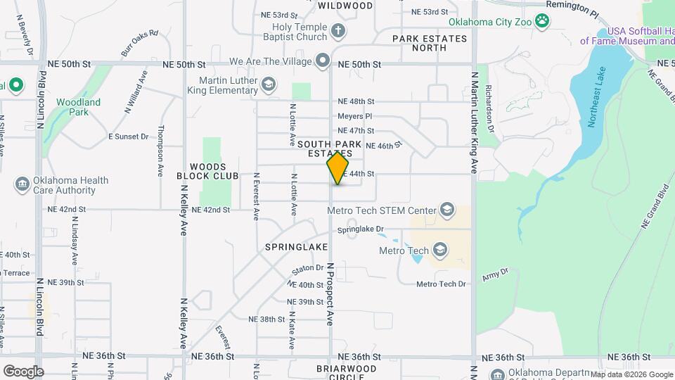 1506 NE 43rd St Map and Location Details